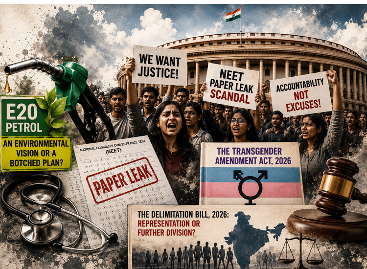 India at Crossroads: Recent Government Failures and Their Public Response